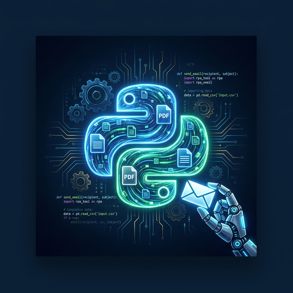 RPA com Python: Sistema de Geração e Envio  Automático de Relatórios
